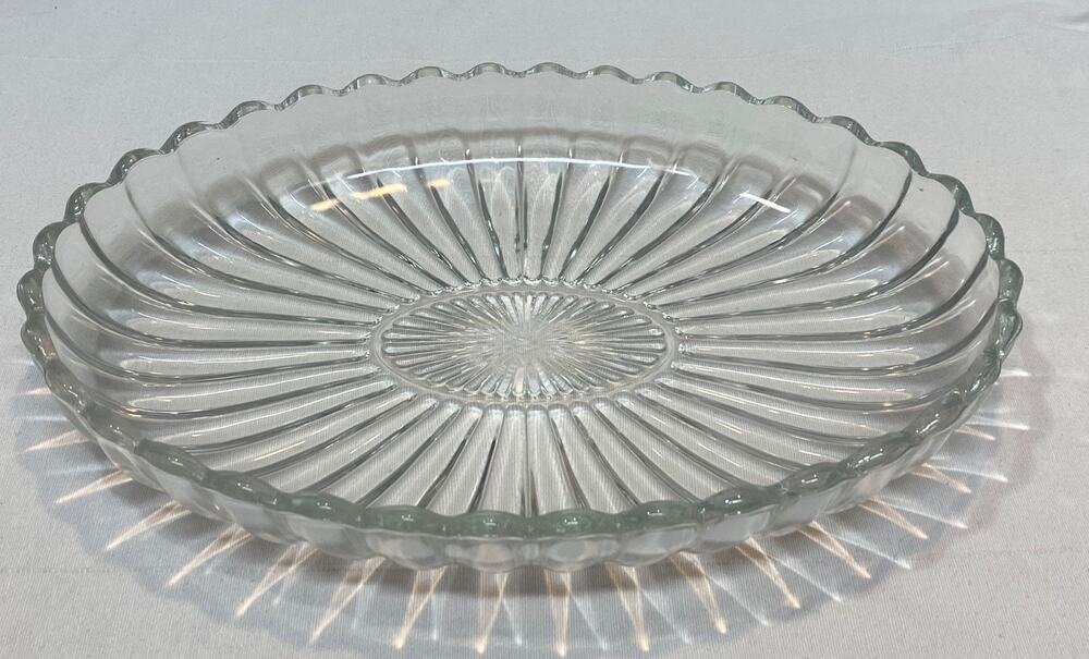 HEISEY~CRYSTOLITE~Oval Serving Bowl/Dish~Excellent Condition~approx 12"x8.5"x2"